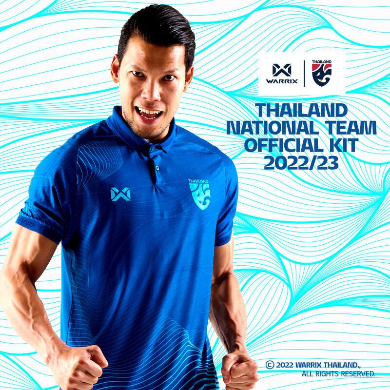 WARRIX เสื้อทีมชาติ  Thailand National Team Kit 2022/23 (Player Version) (WA-224FBATH51)