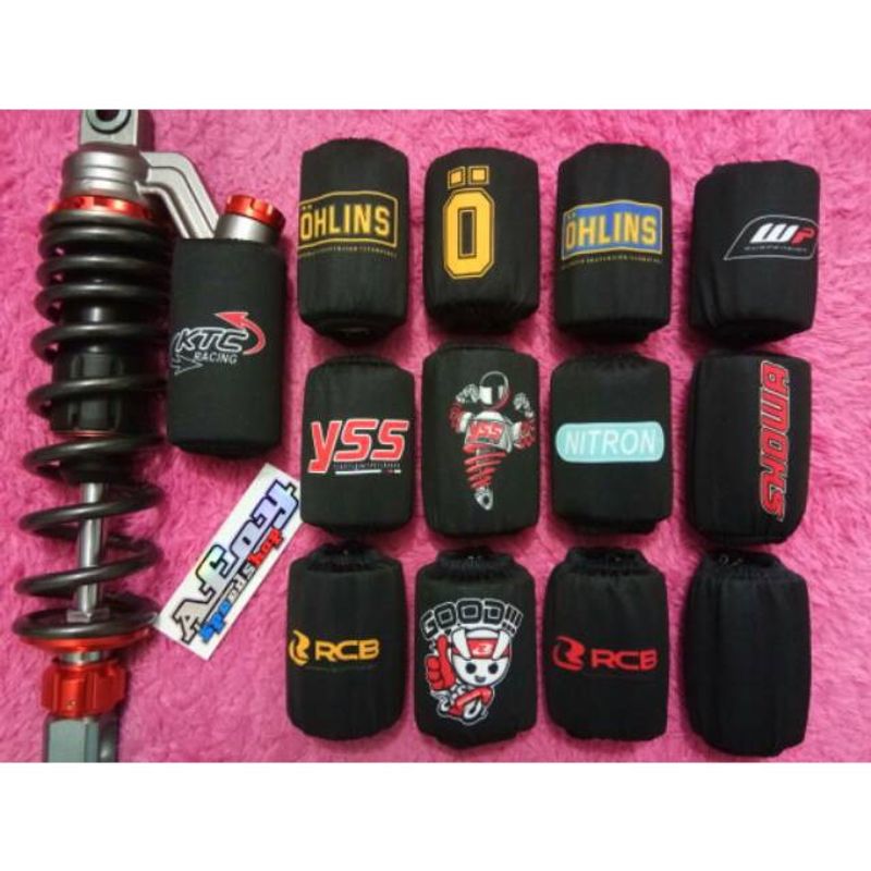 Universal Motorcycle Rear shock Tube Cover เกรด A คุณภาพ