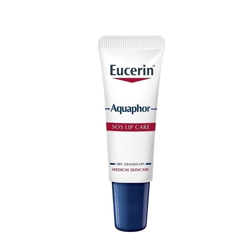 Eucerin Aquaphor Sos Lip Care 10 ML  ยูเซอริน อควาฟอร์ เอสโอเอส ลิป แคร์ 10 มล.