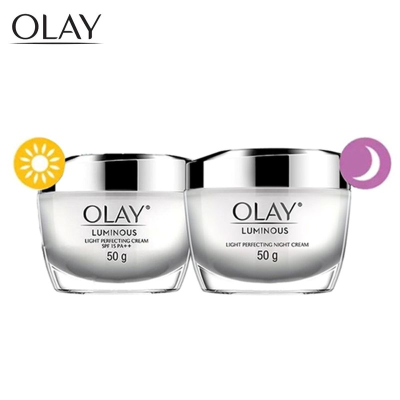 Olay (แพ็คคู่) โอเลย์ ลูมินัส เดย์ แอนด์ ไนท์ ครีม