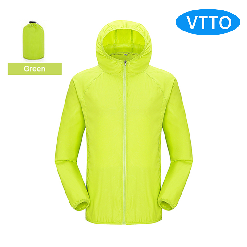 VTTO Ultrathin กันแดดกันน้ำ Windproof เสื้อโค๊ตแนวสปอร์ต Outdoor ขี่จักรยาน Men Women Jacket