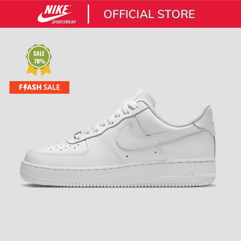 [ส่งในไทย/แท้💯%]NIKE Air Force 1 low Sports shoes รองเท้าผ้าใบสำหรับผู้ชาย และผู้หญิง