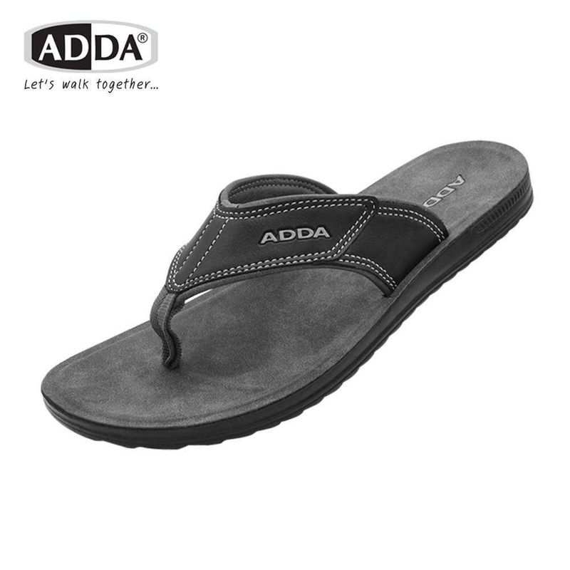 ADDA PU รองเท้าแตะลำลองแบบหูหนีบ รองเท้าแตะชาย รองเท้าแตะคีบ รุ่น 72F03M1 (ไซส์ 39-45)