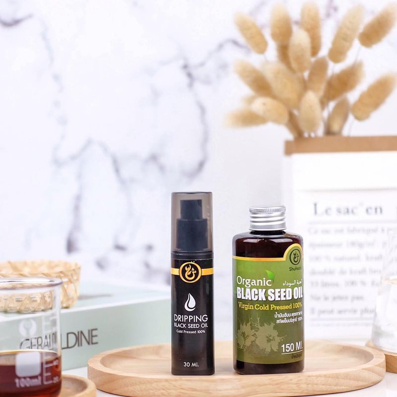 Shuhada Black Seed Oil น้ำมันเทียนดำสกัดเย็น100% เพิ่มภูมิต้านทาน ภูมิคุ้มกัน ลดอาการภูมิแพ้ ลดนำ้ตาลในเลือด