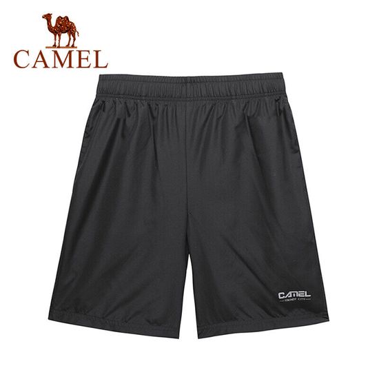 Camel Men 'Sกีฬาและพักผ่อนกางเกงขาสั้นกางเกงทรงหลวม