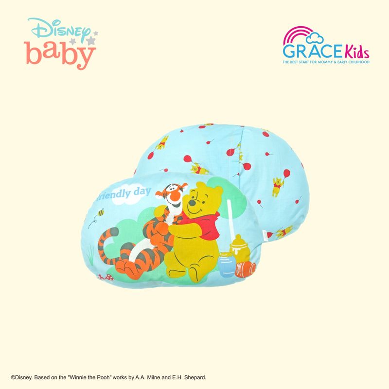 Gracekids หมอนหลุม หมอนหัวทุย ลิขสิทธิ์แท้จาก Disney [ Size M ขนาด 27.8 x 35 เซนติเมตร ]