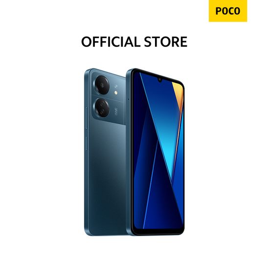 POCO C65 6GB+128GB ชิปเซ็ตทรงพลัง MediaTek Helio G85 กล้อง AI 3 ตัว 50MP | รับประกัน 15 เดือน