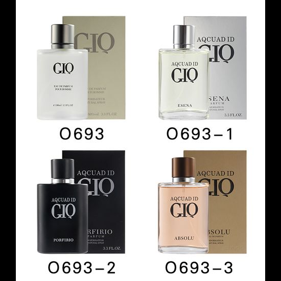 **น้ำหอมแท้ผู้ชาย**พร้อมส่ง GIQ LOVE water 100ML มีให้เลือก 4 กลิ่น