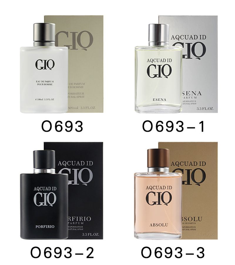 **น้ำหอมแท้ผู้ชาย**พร้อมส่ง GIQ LOVE water 100ML มีให้เลือก 4 กลิ่น