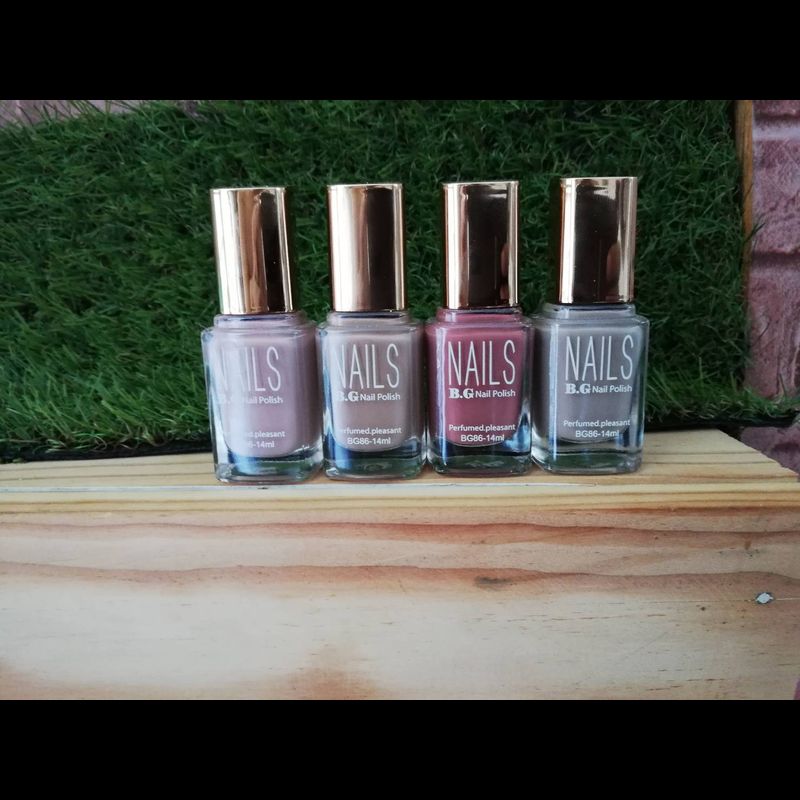 สีทาเล็บ Nails Perfumed.pleasant No 03(นํ้าตาลอ่อนนู๊ด)ยาทาเล็บ