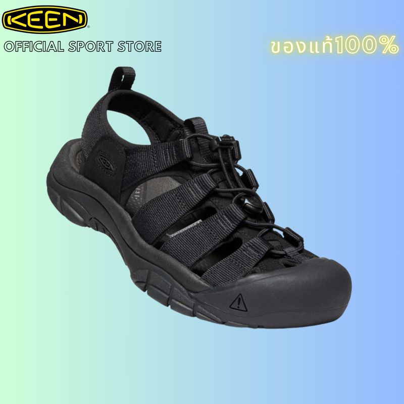 รองเท้า KEEN ผู้ชาย / ผู้หญิง รุ่น NEWPORT H2 - Triple Black keenแท้ keen รองเท้าแตะค [มีครบไซส์ จัดส่งทุกวัน]