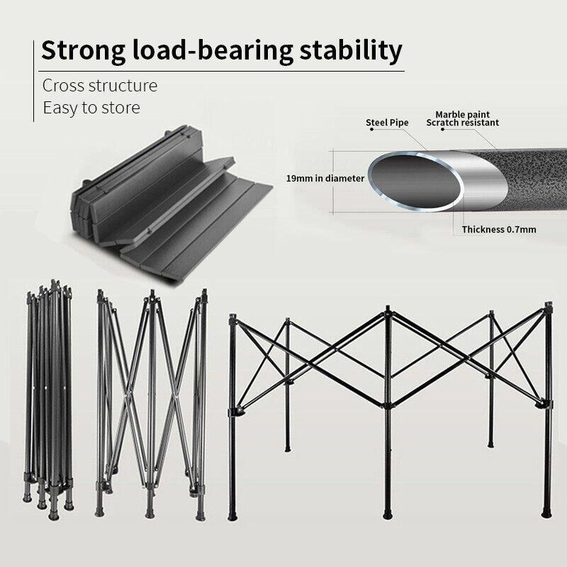 【พร้อมส่ง】MSZโต๊ะพับได้ โต๊ะแคมป์ปิ้ง Folding table แบบพกพา อลูมิเนียม กลางแจ้ง ในร่ม แคมป์ปิ้งปิคนิก โต๊ะพับอเนกประสงค์