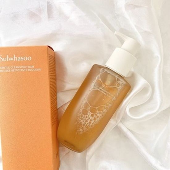 SULWHASOO Gentle Cleansing Foam 200ml โลชั่น ครีม ผิวขาว สิวอุดตัน บํารุงหน้า