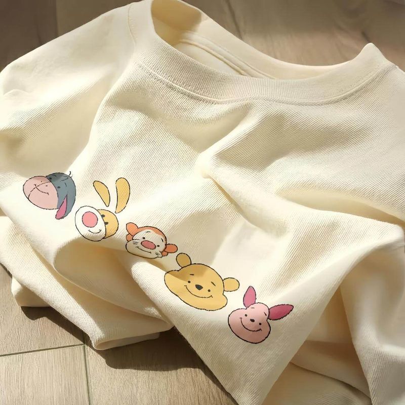 พร้อมส่ง!!เสื้อยืดแฟชั่น สไตล์เกาหลี น่ารัก ทันสมัย Oversize ผ้าCotton100% วินเทจเท่ๆ ผ้าหนา ผ้าใส่สบาย มีหลายไซซ์ให้เลือก ส่งไว🚀