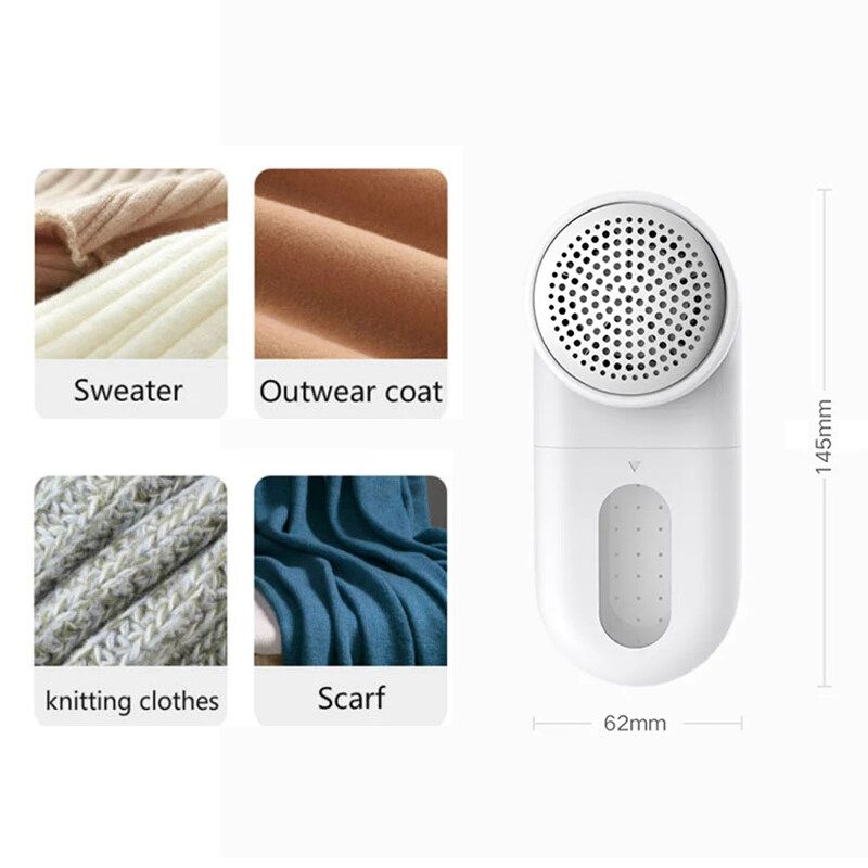 Xiaomi Mijia Portable Electric Lint Remover Hair Ball Fuzz Trimmer ขุยผ้ากำจัดขนบนเสื้อผ้า เครื่องตัดปมด้าย ที่ตัดขนผ้า ที่ตัดขุยผ้า