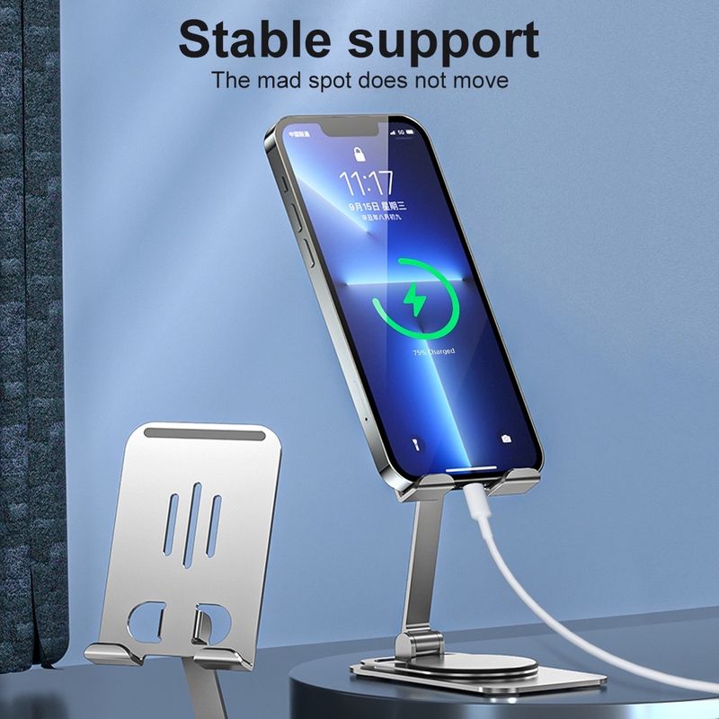 GOOJODOQ Ultra Thin Metal Tablet Stand Holder Accessories For iPad For Xiaomi Samsung