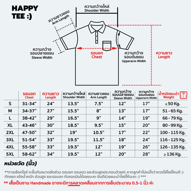 HAPPY TEE ท้าให้ลอง!! เสื้อโปโล ทรงสวย มีกระเป๋า แขนสั้น ผ้านุ่มคุณภาพดี เนี๊ยบใส่สวย ราคาย่อมเยาว์ ใส่ได้ทั้งชายและหญิง ส่งตรงจากโรงงาน