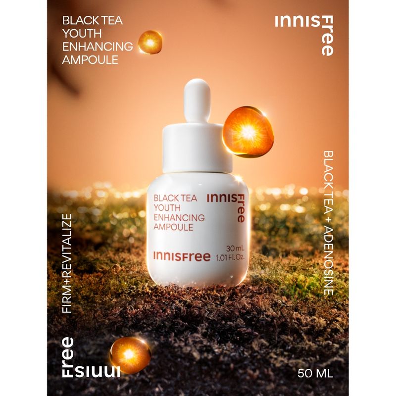 Innisfree:Black Tea Youth Enhancing Ampoule,1 ml (NEW)