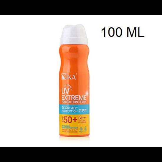 KA UV Extreme Protection Spray SPF50+ PA++++ (50 Ml./100 Ml./200Ml.) เค.เอ. ยูวี เอ็กซ์ตรีม โพรเทคชั่น สเปรย์ เอสพีเอฟ 50+ พีเอ+++++ สเปร์ยกันแดด กันน้ำ