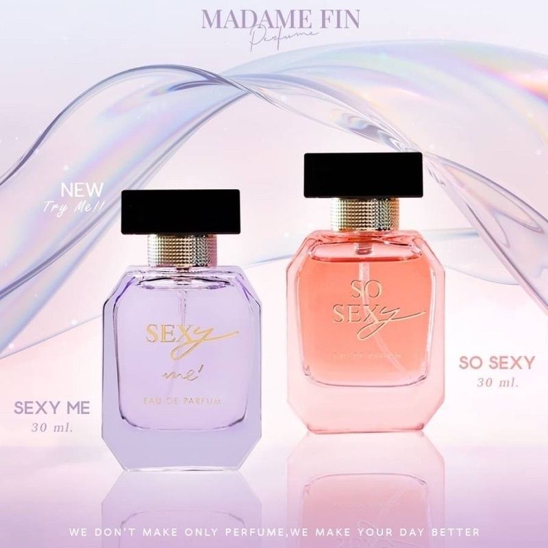 แท้100%🌷SO SEXY & SEXY ME & SEXY LICIOUS มาดามฟิน Madame Fin น้ำหอมมาดามฟิน โซเซกซี่ ดิว อริสรา 30 ml.