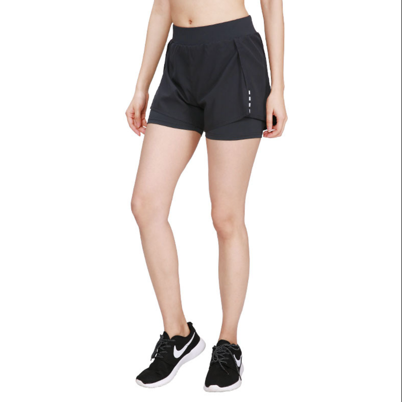 กางเกงออกกำลังกายขาสั้น วิ่ง/ฟิตเนส มีซับด้านใน Running Shorts 2IN1 Doubel Layer