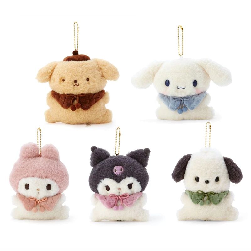 พวงกุญแจ จี้ตุ๊กตาอนิเมะ My Melody Kuromi Cinnamoroll Pochacco เหมาะกับของขวัญ สําหรับตกแต่งกระเป๋าเป้สะพายหลัง