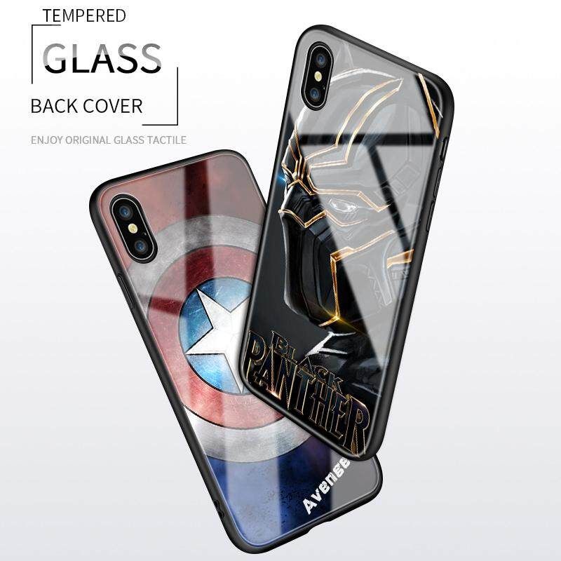 Hontinga เคสโทรศัพท์สำหรับ OPPO A60 A79 A78 5G 4G A58 5G A1 A98 5G A38 A18 4G Marvel เคสโทรศัพท์สำหรับเด็กผู้ชายเคสสำหรับผู้ชายเคสกัปตันอเมริกาไอรอนแมนสไปเดอร์แมนกระจกเทมเปอร์ฝาหลัง