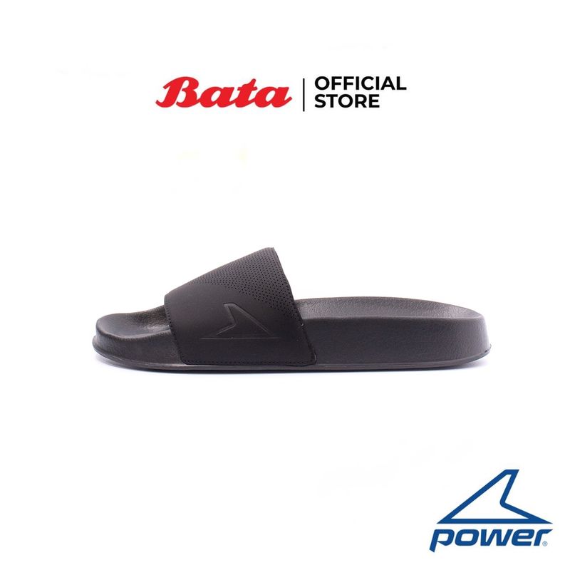 Bata บาจา ยี่ห้อ Power รองเท้าแตะลำลอง แฟชั่น ไม่ลื่น โดนน้ำได้ สำหรับผู้ชาย รุ่น Costa Mysandal 28 สีดำ 8616028