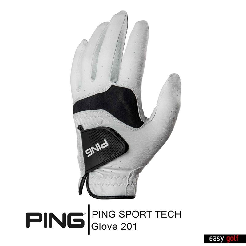 PING GLOVE SPORT TECH 201 ถุงมือกอล์ฟ แบบหนัง