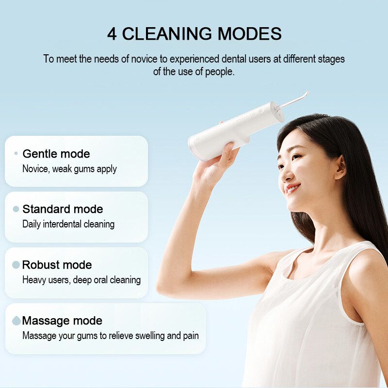 Xiaomi Mijia Oral Irrigator Dental Teet Water Flosser F300 เครื่องล้างฟันพกพา 240 มล