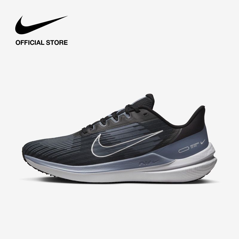 Nike Mens Air Winflo 9 Shoes - Black ไนกี้ รองเท้าผู้ชาย Air Winflo 9 - สีดำ