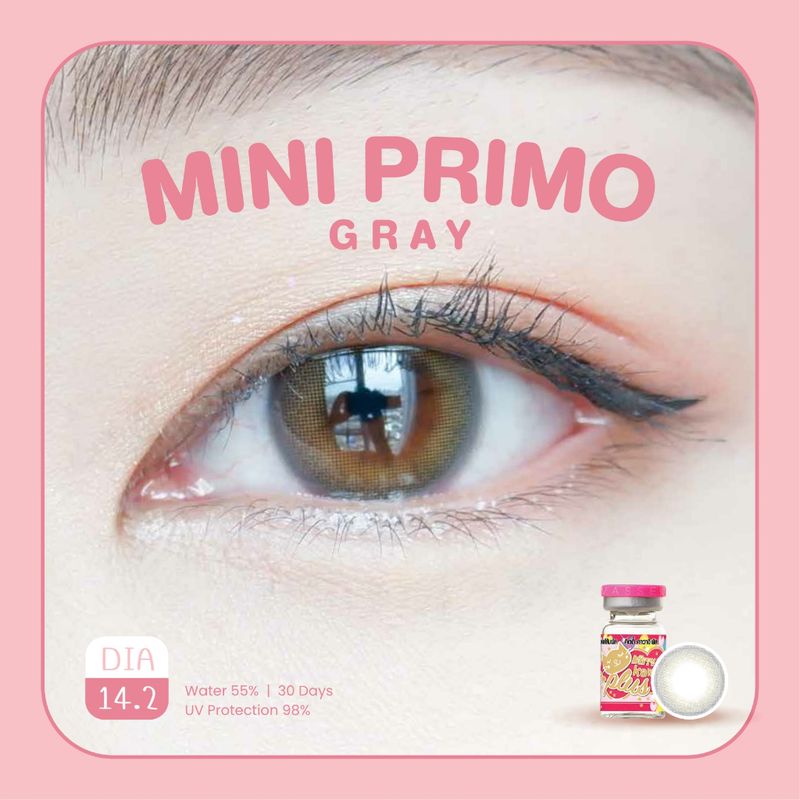 คอนแทคเลนส์ คิตตี้ คาวาอิ Mini Primo Gray