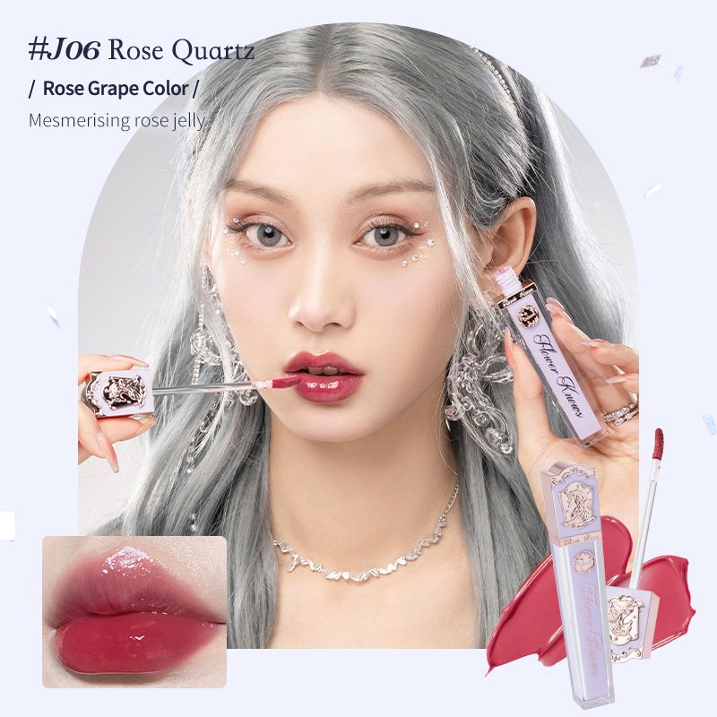 FlowerKnows Unicorn Series Ctystal Lip Gloss ลิปกลอส ลิป 9สี 3.5กรัม เครื่องสำอางผญ