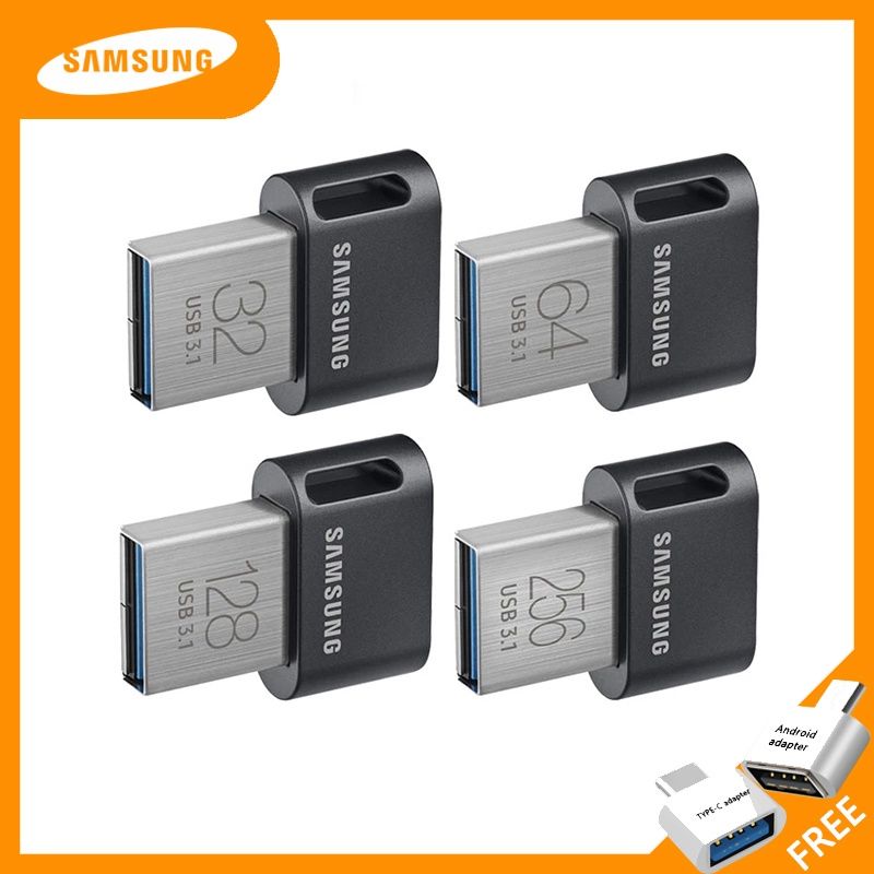 Samsung ไดรฟ์ปากกา usb 3.1 2tb 1tb 512gb 256gb 128gb TYPE-C แฟลชไดรฟ์ 16gb 32gb 64gb โลหะมินิหน่วยความจําแฟลช usb3.1