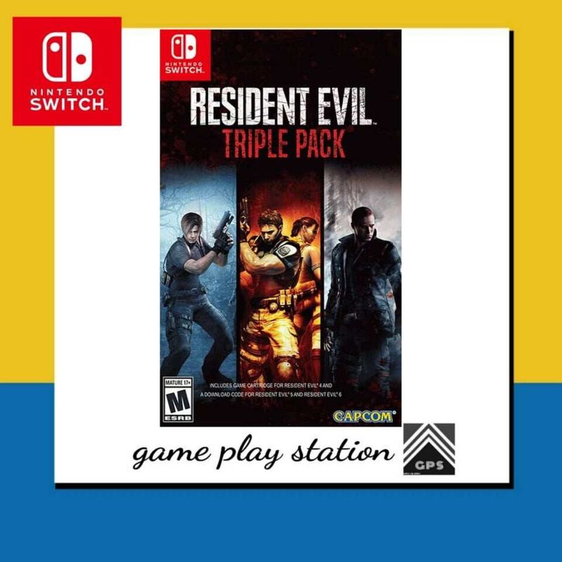 nintendo switch resident evil triple pack ( english zone 1 )