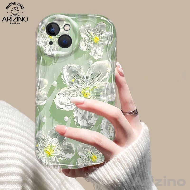 เคสโทรศัพท์ OPPO A57 A18 A38 A54 A78 A93 A98 A17K A17 A5S A58 A15 A95 A79 A76 A77S A9 A55 TPU ลายดอกไม้หลากสีป้องกันการตก