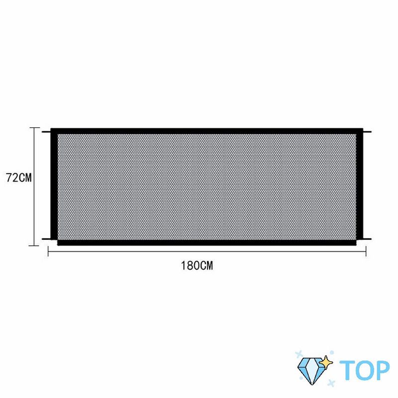 ที่กันประตู กันบันได ตาข่ายป้องกันเด็ก 2-3 เมตร ปกป้องอันตรายต่อลูกน้อย ตามบันไดบ้าน หรือ ช่องว่างต่างๆ