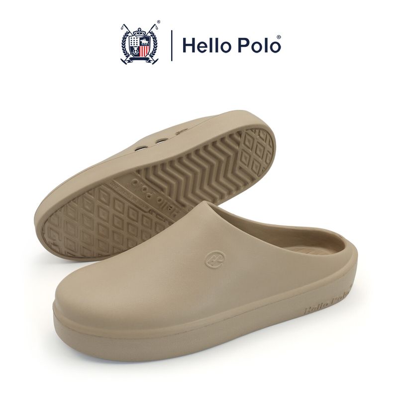 Hello Polo รองเท้าแตะลําลอง รองเท้าแบบสวม กันลื่น หญิง และผู้ชาย เบาสบาย กันลื่น เหมาะกับฤดู  HP8023 ขนาด 36 - 41