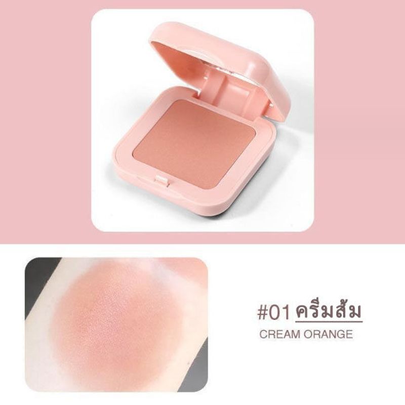 Lameila บลัชออนโทนส้ม ชมพูพีช ส้มพีช เนื้อดี สีสวย ติดทน ปัดแก้ม บรัชออน Blushers  (330)