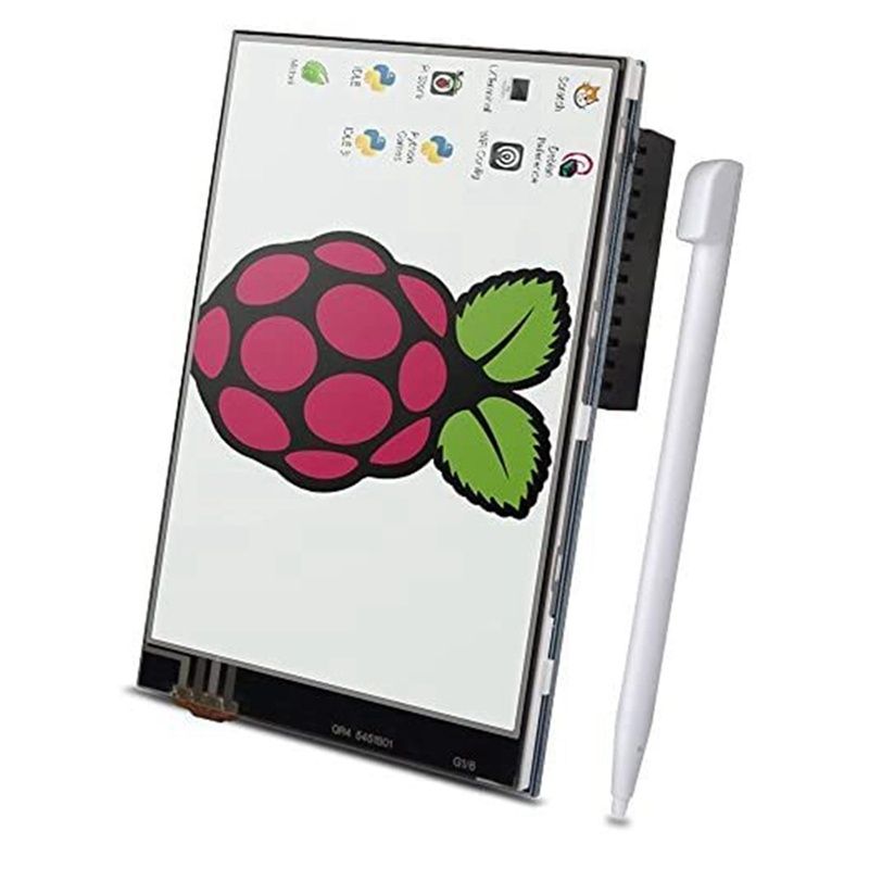 หน้าจอแสดงผลอะคริลิค 3.5 นิ้ว สําหรับ Raspberry Pi 4B/3B+
