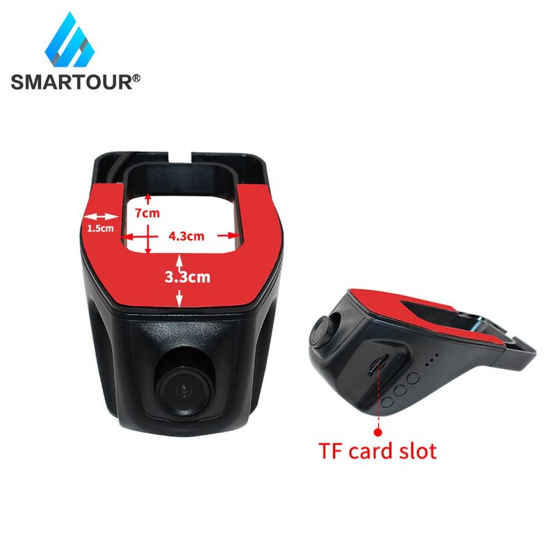 Smartour 1080P Recorder รถ DVR วิดีโอ USB HD สําหรับขับรถ Dash GPS กล้อง Android