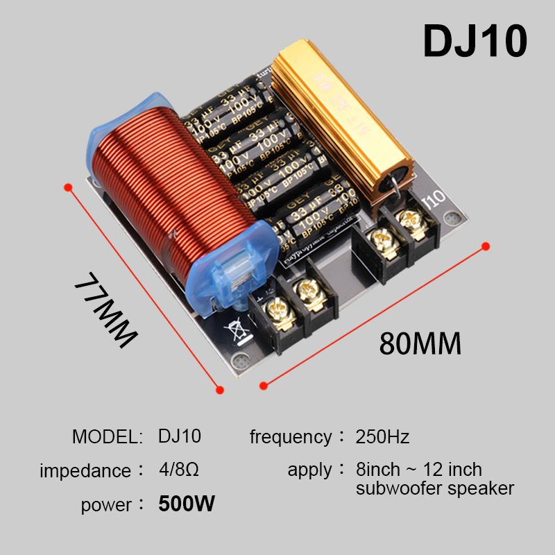 GTSVSOMA™ แท้ เน็ตเวิร์คเบส DJ15 500W 18 นิ้ว networkเสียงเบส ตัวบูสเสียง diy Subwoofer Network เน็ตเวิร์คเบส1000W แอมขับเบส 18 นิ้ว SUB ลำโพง cossover network เสียงเบส