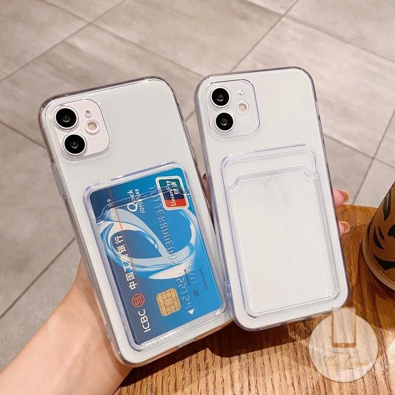 Samsung A32 A21s A20s A42 A41 A30 A21 A2 Core Note 10 Note 20 Note 8 Note 20 ULTRA Note 10plus M01 M11 M20 M21 M30s Wallet Credit Card Slot Phone Case Soft TPU Back Cover