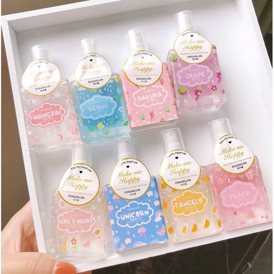 น้ำหอมสาวน้อย วัยใส กลิ่นพีช  นม  ผลไม้20 ml Make me happyมี 6 กลิ่น -0201