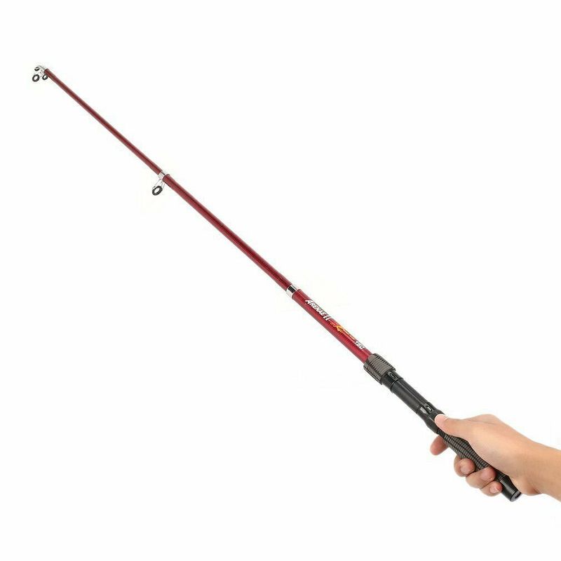 คันเบ็ดตกปลาพร้อมรอก คันเบ็ดตกปลา 1.8 เมตร อุปกรณ์ตกปลา Telescopic Fishing Rod