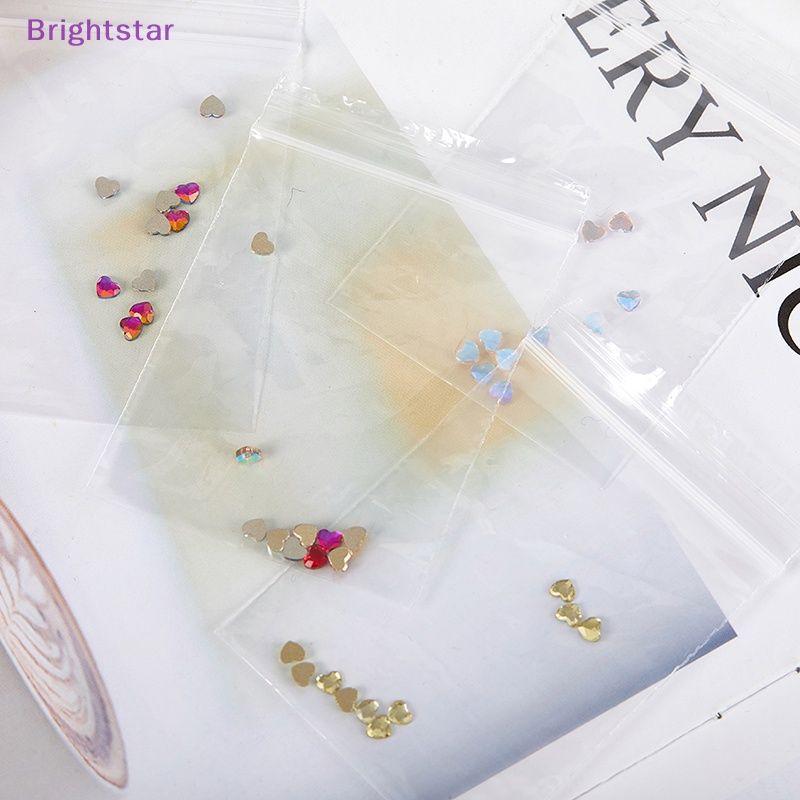 Brightstar 10 ชิ้น 3 มม. ฟันปลอม คริสตัล เพชร เครื่องประดับฟันปลอม อะคริลิค ตกแต่งฟัน เครื่องประดับใหม่