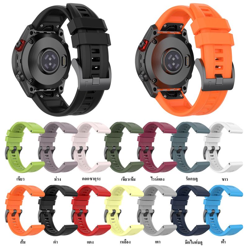 🇹🇭พร้อมส่ง สาย Garmin fenix7X fenix7 fenix7S 20mm 22mm 26mm Fenix6 GPS Forerunner 955 945 935 Fenix5