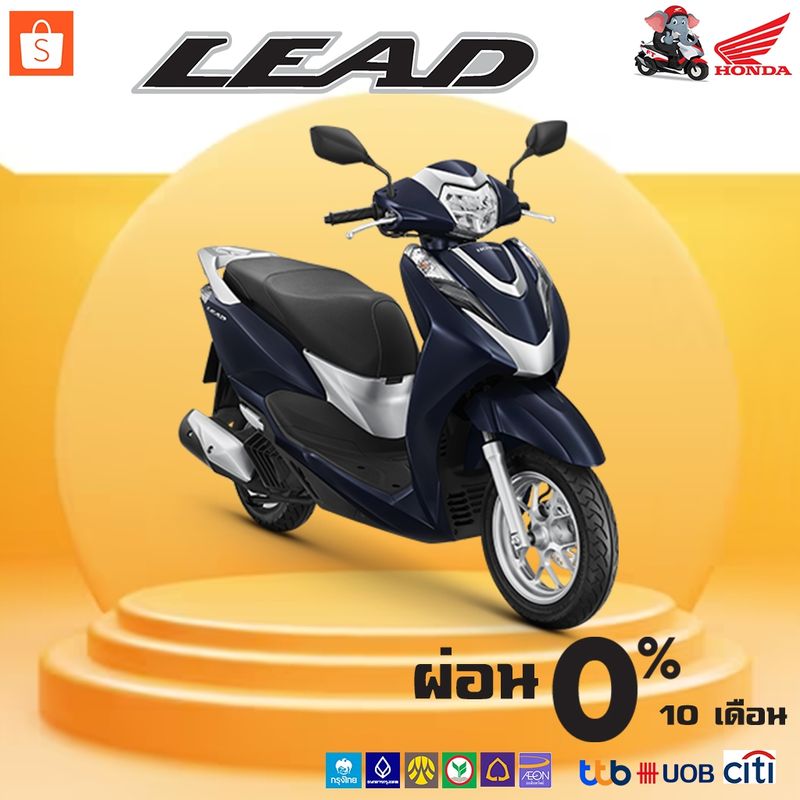 Motorcycle Fangton Honda Lead125 ล้อแม็คระบบ4วาล์ว