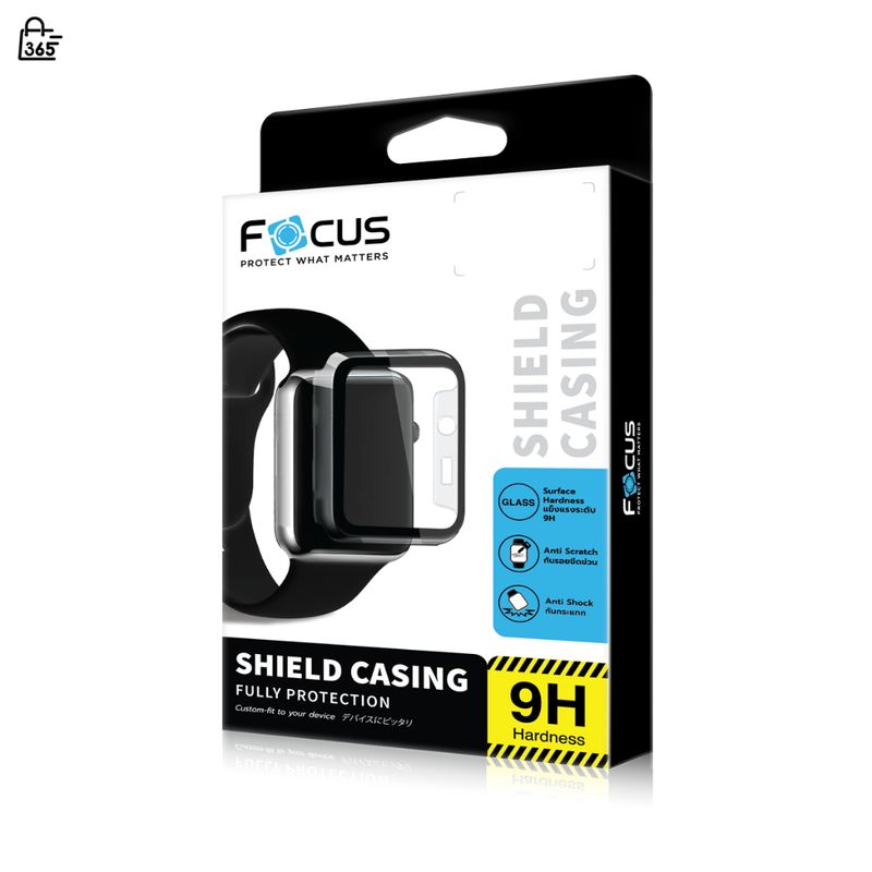 เคสกันรอย รอบด้าน Focus Shield Casing สำหรับ Apple Watch Series 7 8 9