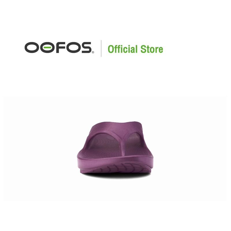 OOFOS OOriginal Plum - รองเท้าแตะเพื่อสุขภาพ นุ่มสบายเท้าด้วยวัสดุอูโฟม บอกลาปัญหาสุขภาพเท้า